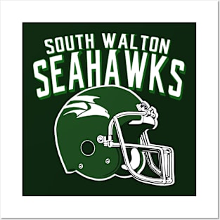 South Walton Seahawks football Posters and Art